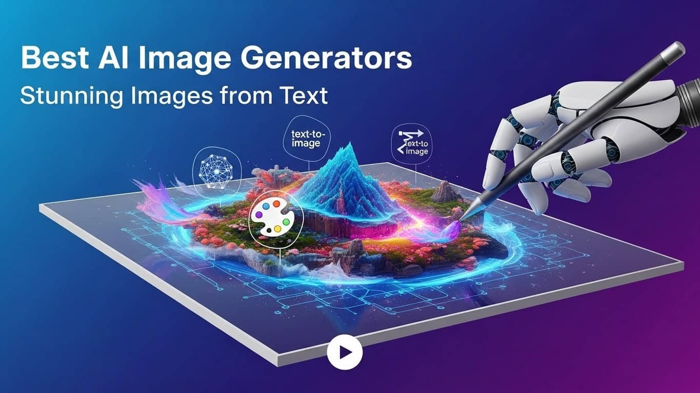 Best AI Image Generators to Create Stunning Images from Text