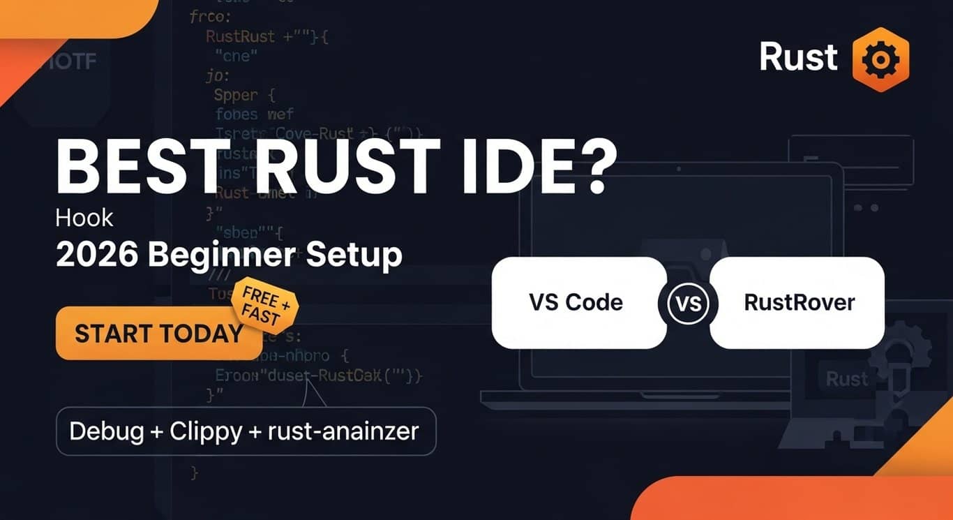 Best IDE for Rust beginners in 2026